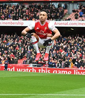 Arsenal's Aubameyang Readies for Premier League Clash Against West Ham