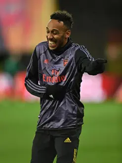 Arsenal's Aubameyang Readies for Standard Liege Europa League Clash