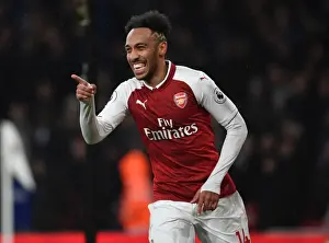 Arsenal's Aubameyang Scores Brace: Arsenal Secures Victory over Everton (2018)