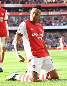 Arsenal's Aubameyang Scores Brace: Arsenal v Tottenham Hotspur, Premier League 2021-22