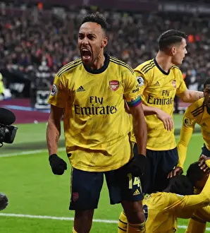 Arsenal's Aubameyang Scores Brace: Arsenal's Victory Against West Ham United in Premier League (December 2019)