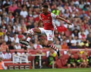 Arsenal's Aubameyang Scores Brace in Thrilling Arsenal vs. Norwich City Clash (2021-22)