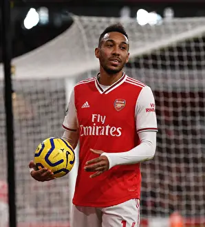 Arsenal V Crystal Palace 2019-20 Prints: Arsenal's Aubameyang Scores Brilliant Goal: Arsenal vs. Crystal Palace (2019-20)