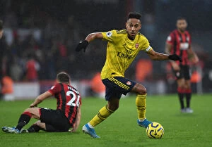 Images Dated 26th December 2019: Arsenal's Aubameyang Scores Brilliantly: AFC Bournemouth vs. Arsenal, Premier League 2019-20