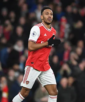 Arsenal's Aubameyang Scores Third Goal in Arsenal vs. Everton Premier League Clash