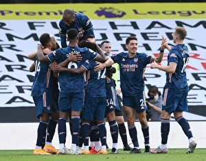 Arsenal's Aubameyang Scores Third Goal in Fulham Victory, 2020-21 Premier League