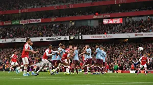 Arsenal's Aubameyang Scores Third Goal vs. Aston Villa (2019-20)