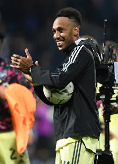 West Bromwich Albion V Arsenal - Carabao Cup 2021-22 Prints: Arsenal's Aubameyang Scores Hat-Trick in Carabao Cup Victory over West Bromwich Albion