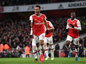 Arsenal's Aubameyang Scores Hat-trick vs Everton in Premier League: Arsenal FC 3-2 Everton FC, 2019-2020