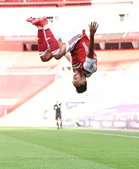 Arsenal's Aubameyang Scores Historic FA Cup Goal in Empty Wembley Stadium