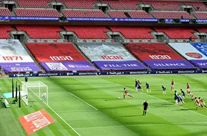 Arsenal's Aubameyang Scores Penalty Goal at Empty FA Cup Final vs Chelsea, 2020