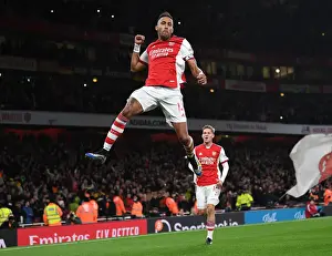 Arsenal's Aubameyang Scores His Second Goal: Arsenal 2-0 Aston Villa (2021-22 Premier League)