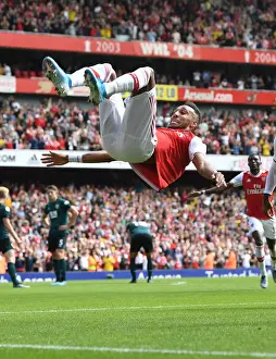 Arsenal's Aubameyang Scores Second Goal Against Burnley in 2019-20 Premier League