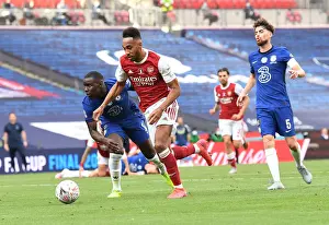 Arsenal's Aubameyang Scores Second Goal Against Chelsea in Empty FA Cup Final