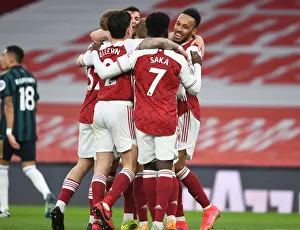 Arsenal's Aubameyang Scores Second Goal Against Leeds United in 2020-21 Premier League