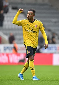 Newcastle United V Arsenal 2019-20 Prints: Arsenal's Aubameyang Scores Stunner at St