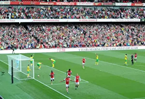 Arsenal's Aubameyang Scores Thriller at Emirates: Arsenal v Norwich City (2021-22)