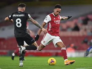 Arsenal V Burnley 2020-21 Prints: Arsenal's Aubameyang Shines in 1-1 Draw Against Burnley (2020-21)