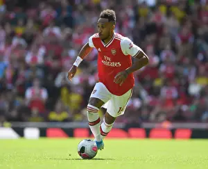 Arsenal's Aubameyang Shines in Arsenal v Burnley Premier League Clash (2019-20)