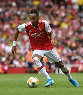 Arsenal's Aubameyang Shines in Arsenal v Olympique Lyonnais Emirates Cup Clash, 2019