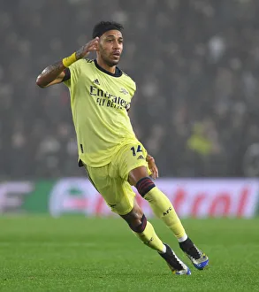 Arsenal's Aubameyang Shines: Arsenal vs. Brighton & Hove Albion, Premier League 2021-22