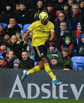 Images Dated 11th January 2020: Arsenal's Aubameyang Shines in Crystal Palace Showdown - Premier League 2019-20