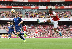 Arsenal's Aubameyang Shines in Emirates Cup Clash Against Olympique Lyonnais