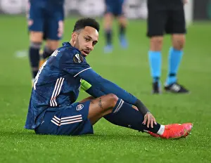SL Benfica V Arsenal 2020-21 Prints: Arsenal's Aubameyang Shines in Europa League Clash against SL Benfica