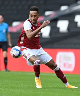 Arsenal's Aubameyang Shines in MK Dons Pre-Season Friendly