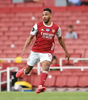 Arsenal's Aubameyang Shines in Showdown: Arsenal FC vs. Watford FC (2019-20)
