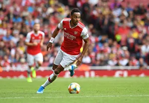 Arsenal's Aubameyang Stars in Arsenal vs. Olympique Lyonnais Emirates Cup Showdown (2019-20)
