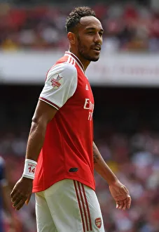 Arsenal's Aubameyang Stars in Arsenal vs. Olympique Lyonnais Emirates Cup Showdown (2019-20)