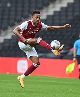 Arsenal's Aubameyang Stars in Pre-Season Win over MK Dons