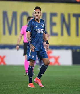 Arsenal's Aubameyang in UEFA Europa League Semi-Final Showdown at Villarreal