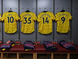 Arsenal's Away Changing Room at Burnley's Turf Moor Ahead of Premier League Clash