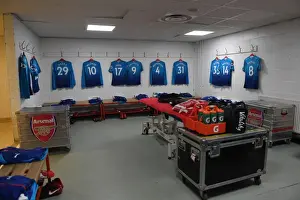 Arsenal's Away Gear Ready in Bournemouth Locker Room Ahead of Premier League Clash