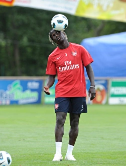 Pre Season 2010-11 Prints: Arsenal's Bacary Sagna at 2010 Pre-Season Training, Austria