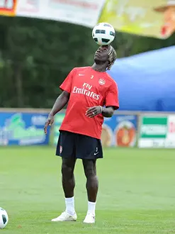 Arsenal's Bacary Sagna at 2010 Training Camp, Austria
