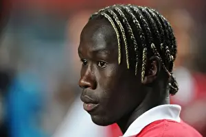 Benfica V Arsenal 2011-12 Prints: Arsenal's Bacary Sagna in Action against Benfica during 2011 Pre-Season Friendly in Lisbon