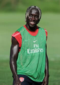 Images Dated 22nd July 2010: Arsenal's Bacary Sagna at Training Camp, Austria, 2010