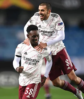 Molde FK V Arsenal 2020-21 Prints: Arsenal's Balogun Scores Third in Europa League Win Over Molde