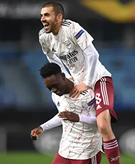 Molde FK V Arsenal 2020-21 Prints: Arsenal's Balogun Scores Hat-trick: Europa League Victory over Molde