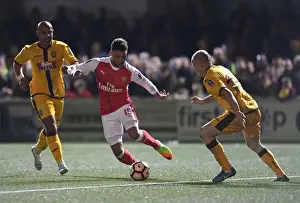 Sutton United V Arsenal 2016-17 Prints: Arsenal's Battle at Sutton United: The Emirates FA Cup Fifth Round Clash
