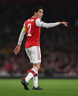 Arsenal's Bellerin in Action against Standard Liege in Europa League
