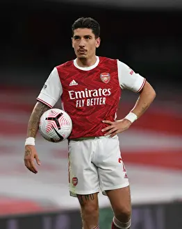 Arsenal's Bellerin in Action against West Ham United (2020-21)