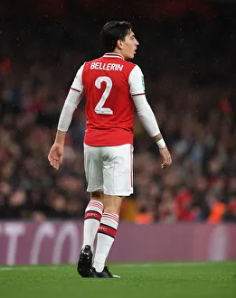 Arsenal V Nottingham Forest Carabao Cup 3rd Rd 2019-20 Prints: Arsenal's Bellerin Shines: Carabao Cup Battle against Nottingham Forest