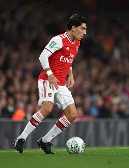 Arsenal V Nottingham Forest Carabao Cup 3rd Rd 2019-20 Prints: Arsenal's Bellerin Shines: Carabao Cup Clash vs. Nottingham Forest