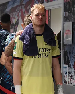 Arsenal's Ben White and Aaron Ramsdale Prepare for Liverpool Showdown in Carabao Cup Semi-Final