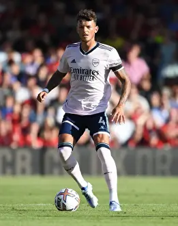 Arsenal's Ben White in Action Against AFC Bournemouth in 2022-23 Premier League