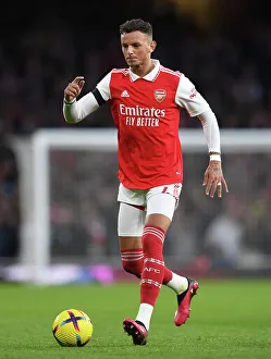 Arsenal's Ben White in Action: Arsenal vs. Brentford, Premier League 2022-23